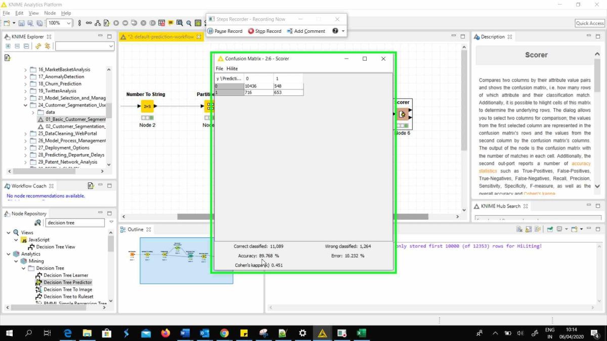 Image view Confusion Matrix and Accuracy Statistics